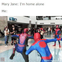 spiderman line dance