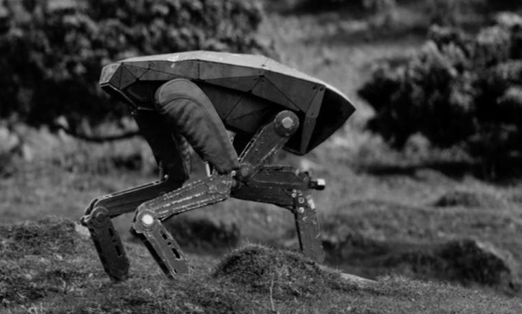 black mirror robot dog